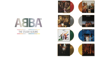 Abba - 2014 The Studio Albums - Farvet vinyl LP box  - 1.000 kr.